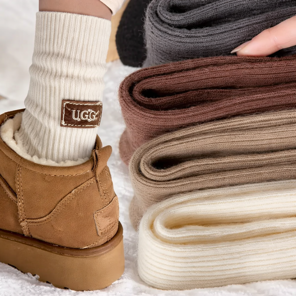 Premium Rippstrick Socken