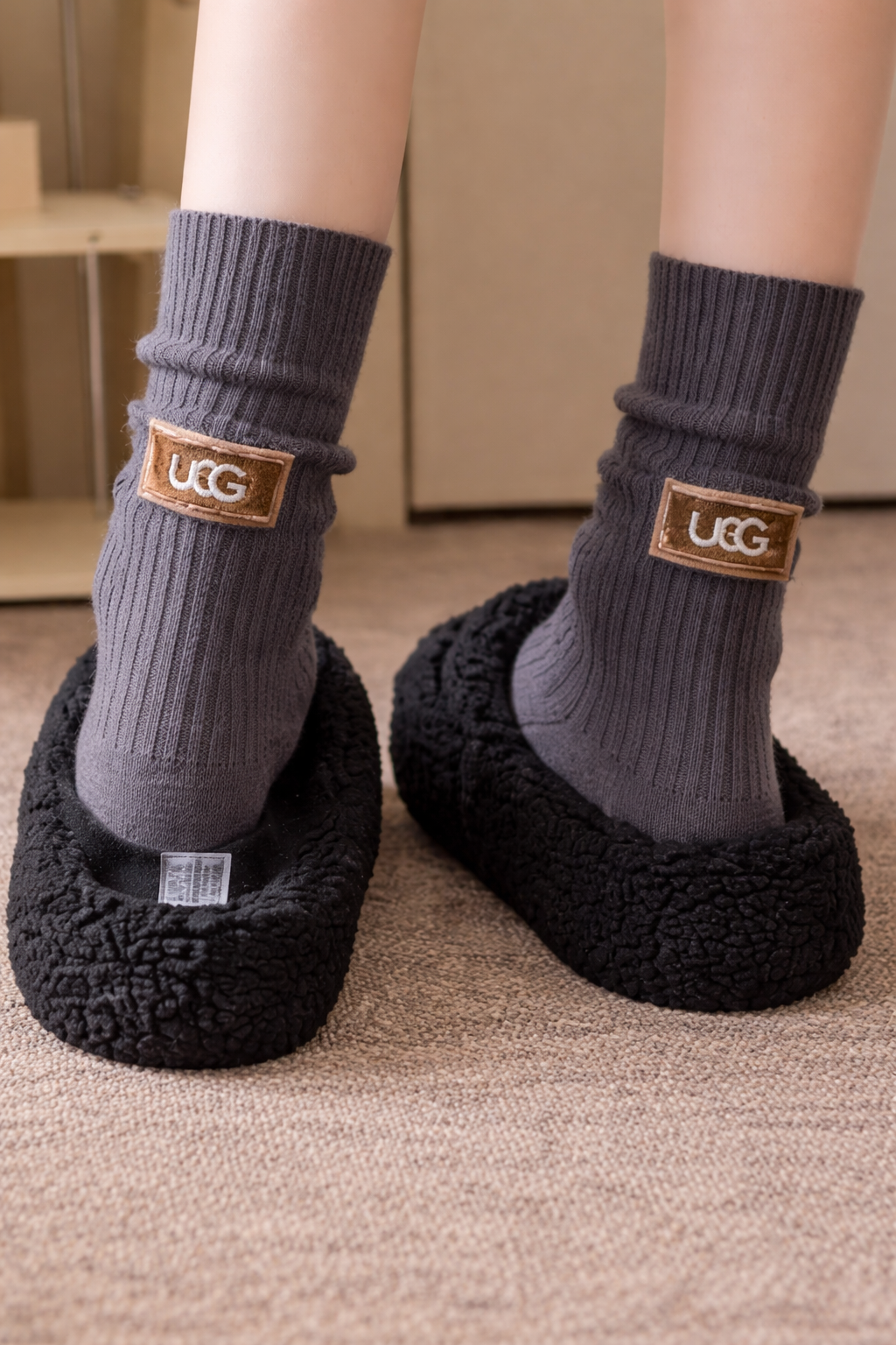 Premium Rippstrick Socken