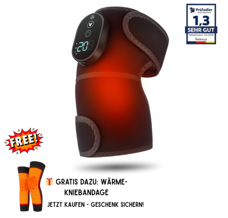 HeatPro™: Tiefenwärme & Massage gegen Gelenkschmerzen – jederzeit & überall einsetzbar.